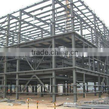 steel structure building flat roof appartments for Europe