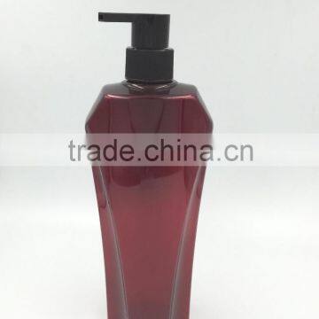 500ml eco friendly pet shampoo bottles