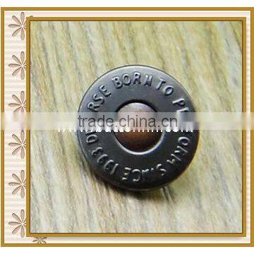 factory wholesale magnet button for leather bags