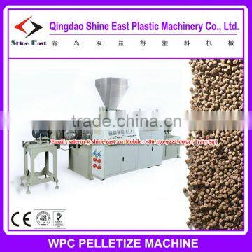 Plastic pelletizing machine for sale manufacturer in China