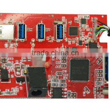 Portable High Speed 5Gbps Bulit-in 35cm USB Cable 4ports USB3.0 Hub for USB Device photo-4