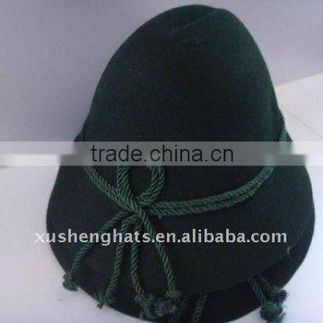 fashion german traditional peak wool felt hat