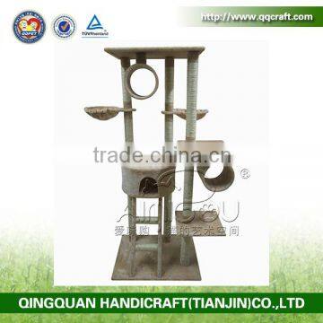 Bsci Factory Wholesale Hot Cat Tree House Sisal Cat Tower