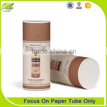 Eco friendly customized printing kraft round paper packaging T-shirt box