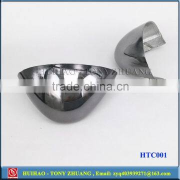 Black color plastic toe cap,plastic shoe toe cap,plastic shoe toe for safety shoe (HTC001)