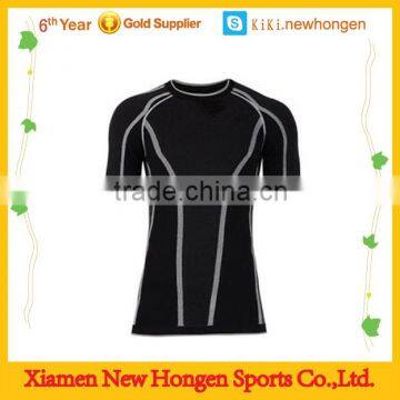 2015 High Quality Custom Sportswear Compression Wear Sublimation Print shirt