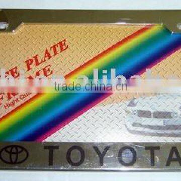 American license plate frame