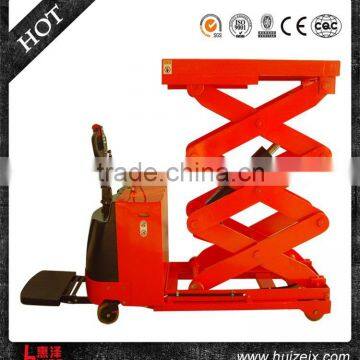 Electric Mobile Scissor Lift Pallet Truck