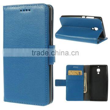 Magnetic Litchi Grain Wallet Leather Flip Case for Xiaomi Red Rice Hongmi / Hongmi 1S