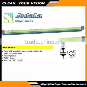 wiper blade natural rubber