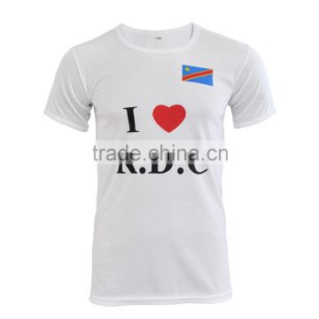 Customised Cheap Unisex Election Campaign White T Shirts