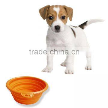 Hot sell silicone folding dog bowls