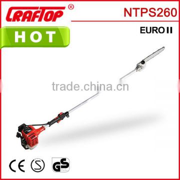 telescopic long reach polesaw