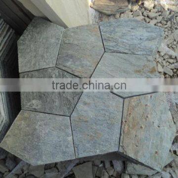 Natural Stone Mosaics for Garden Flooring