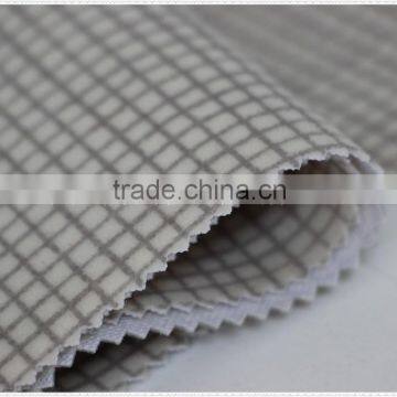 Manufacturer China Tongxiang Design White and Gray Print Mesh Fabric photo-4
