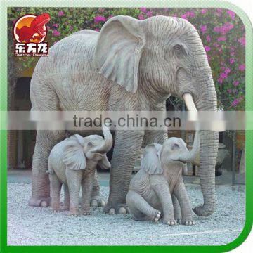 High Simulation animatronic animal model elephant