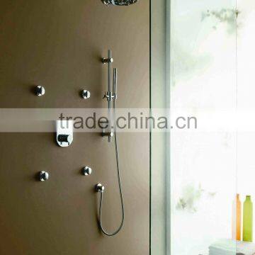 in-wall shower mixer with massage jets L8421-016