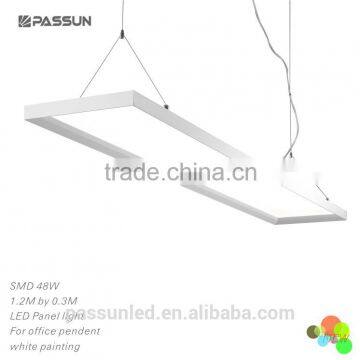 smd 40w 1.2m by 0.3m led panel light for office pendant