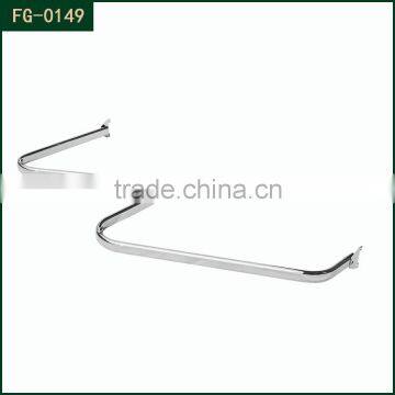 Combination Rail For Twin Slot Fashion Cloth Display