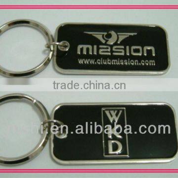 cheap keychain wih comapny logo