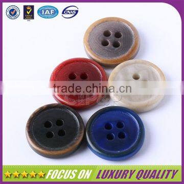 The good qulaity colorful resin kinds sew button