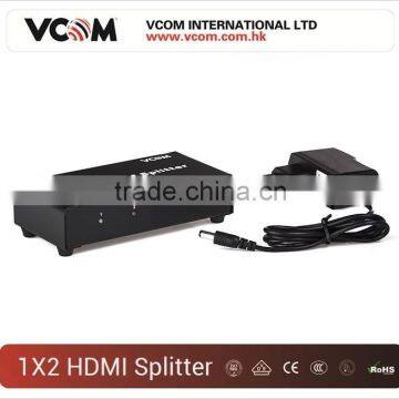 2015 Top Selling HDMI Splitter 2 in 1 out Support 4K*2K Black