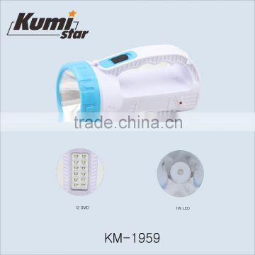 portable led rechargeable cheap searchlight KM-1959