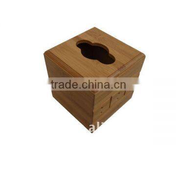 Bamboo Tissue Box, tissue holder