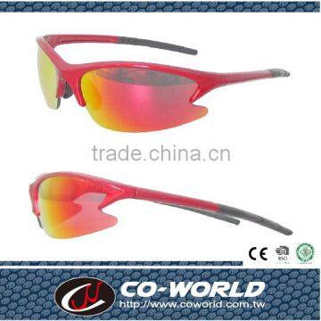Taiwan manufacturers of sports glasses, half-frame cover type of frame, comfortable nose pads and temple tips