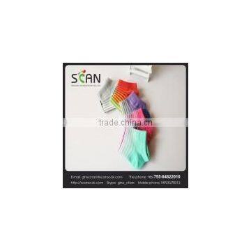 high saling wonderful striped rainbow socks in best cotton i nShenzhen