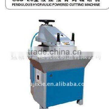 hydraulic swing beam presses cutting machine