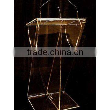 acrylic lectern-y131072/lectern/acrylic furniture/furniture/acrylic podium/podium/platform/rostrum/church furniture