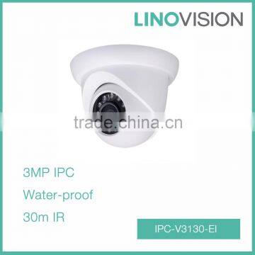 3 MP HD Network IP67 Water-proof 30m Small Eyeball IP IR Camera POE