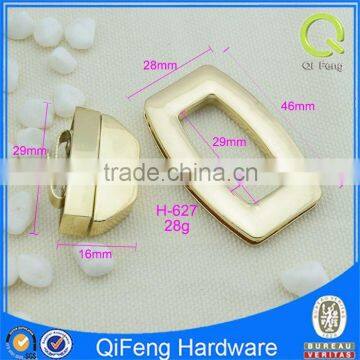 H-627 Handbag Hardware Lock Turn Lock Bags Accessories Metal Ornament photo-2