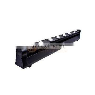 Guangzhou factory 8x10w beam dmx stage chrismased lighting effect bar moving head lighting