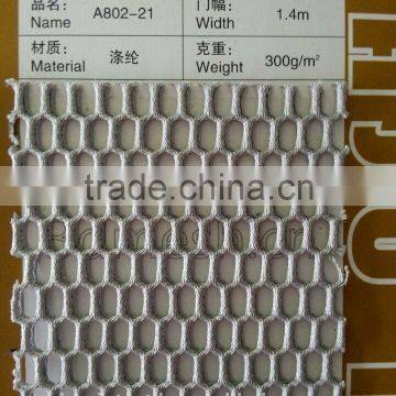 100% polyester air mesh fabric ,3D air mesh fabric for making fashion garment