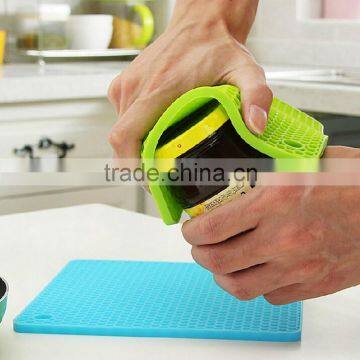 Non Slip, Flexible, Durable, Dishwasher Safe Trivet Mat jar Opener