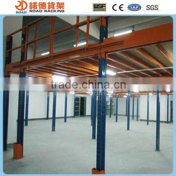 Heavy duty racking steel grating platform