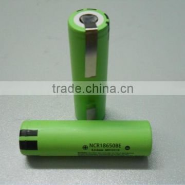 Rechargable 18650BE 3.7V&3.6V 18650 3200mah NCR18650BE with tabs