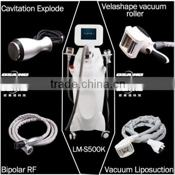 Velasmoothing RF fat melting equipment fat cavitation rf vacum slimming