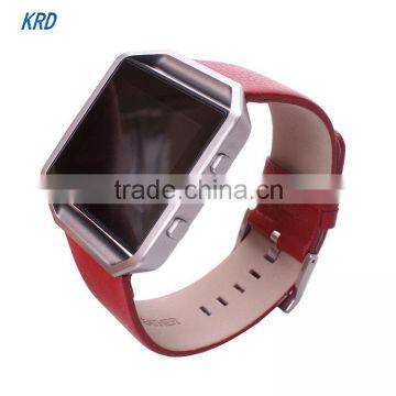 Superior Luxury Genuine Leather Watch Band Wrist Strap For Fitbit Blaze Smart Watch photo-5