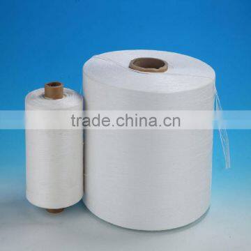 fibrillated pp yarn/polyester sewing threadUV recycled plastic string manufacturer