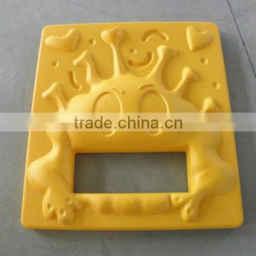 rotomolding plastic cartoon fence,made of PE