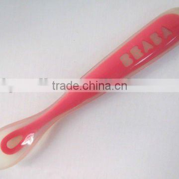 Food Grade Jelly Silicone Baby Feeding Spoon