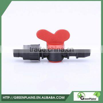 Security gate valve irrigation