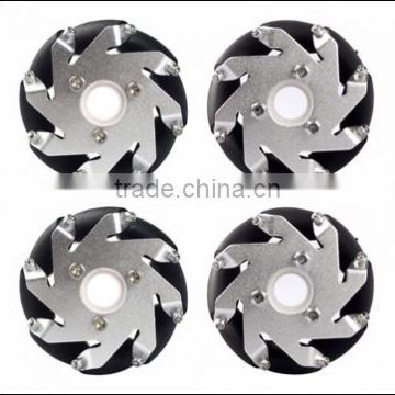 A Set of 60mm Mecanum Wheels Compatible for LE GO(4 Pcs/Pack) 14144