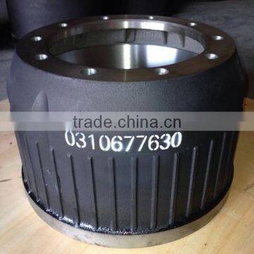 Heavy Duty Steel Brake Drum in Truck Brake