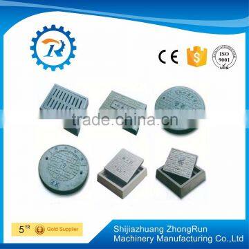 Heavy duty ductile iron square manhole covers sizes