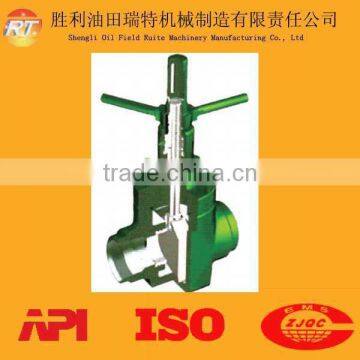 API 6A welded connection mud gate valve from 2000 PSI to 5000 PSI for oilfield