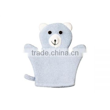 Baby Bath sponge Kids Shower Mitt Glove - Bear Design